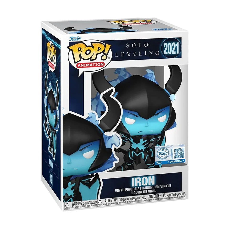 Funko Pop! Animation:Solo Leveling: Iron (Amazon Exclusive) Regular (Copia)