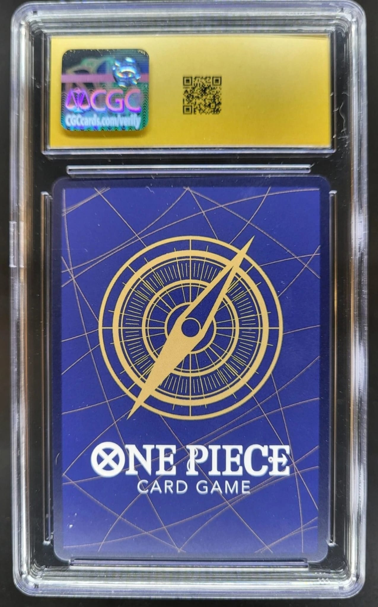 Monkey D. Luffy Onepiece 2023 25th. Anniv. P001 CGC10 GOLD