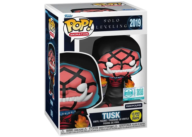 Funko Pop! Animation Solo Leveling Tusk (Glow) Limited Edition Figure #2019