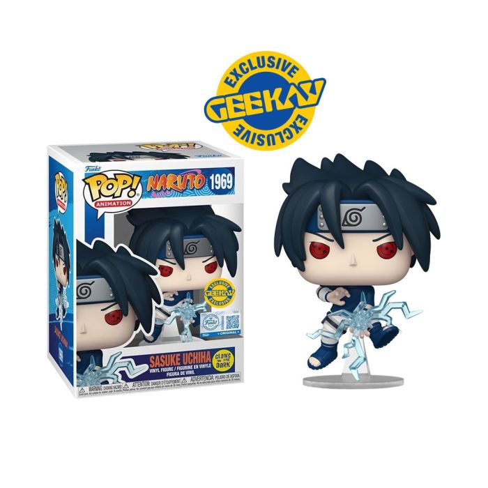 Geekay Exclusive sasuke uchiha chidori naruto funko pop