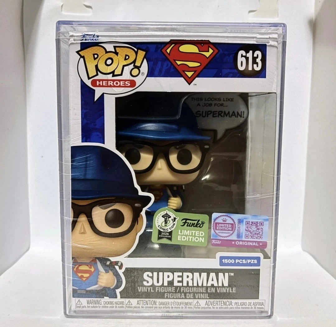 Funko Pop Superman #613 ECCC 1500 Pezzi