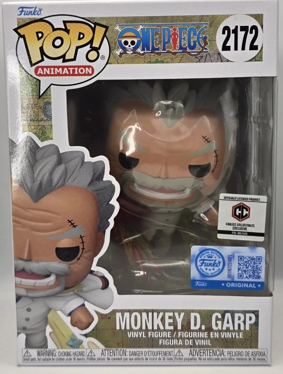 Funko Pop One Piece Monkey D. Garp #2172 Regular Calice stikers