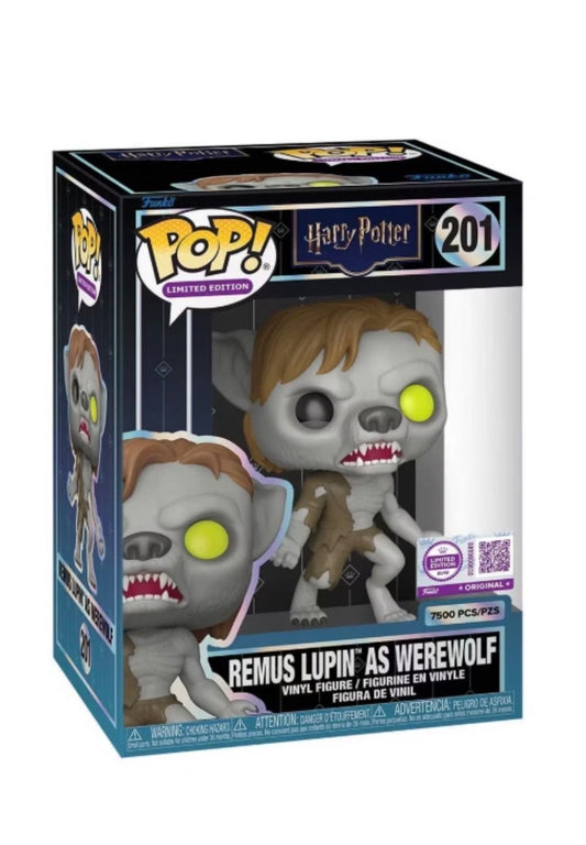 Funko Pop Harry Potter #201 Remus Lupin Lupo Mannaro EDIZIONE LIMITATA 7500 PZ