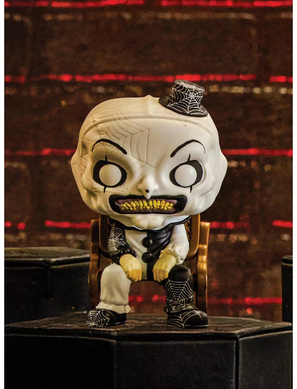 Funko Terrifier 3 Pop! Movies Art The Clown Vinyl Figure 2026 Hot Topic Scare Fair Exclusive