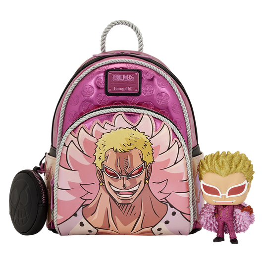 SDCC Limited Edition One Piece Doflamingo (Diamond) Pop! & Bag Bundle Preordine