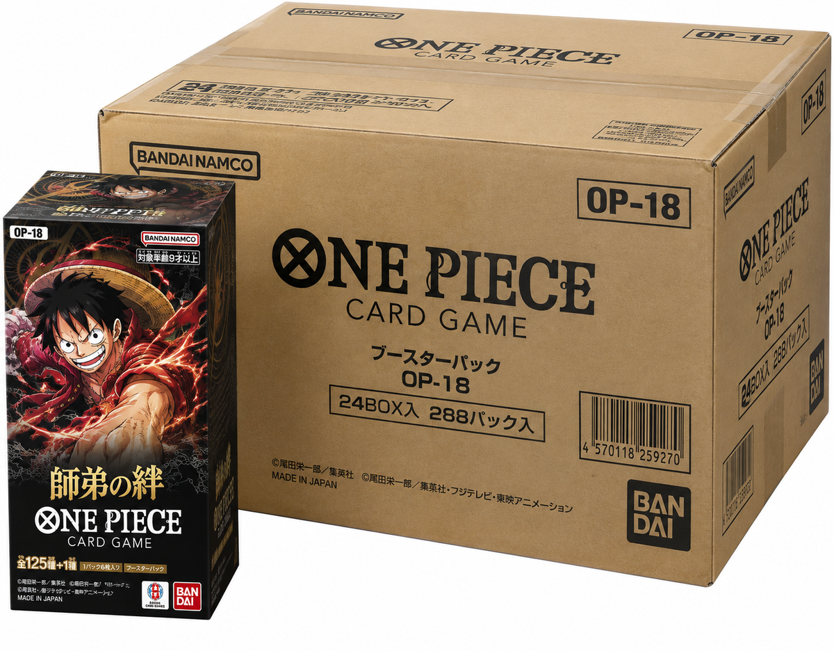 One Piece OP-18 - Case Saled - 24 box - JAP - PREORDER