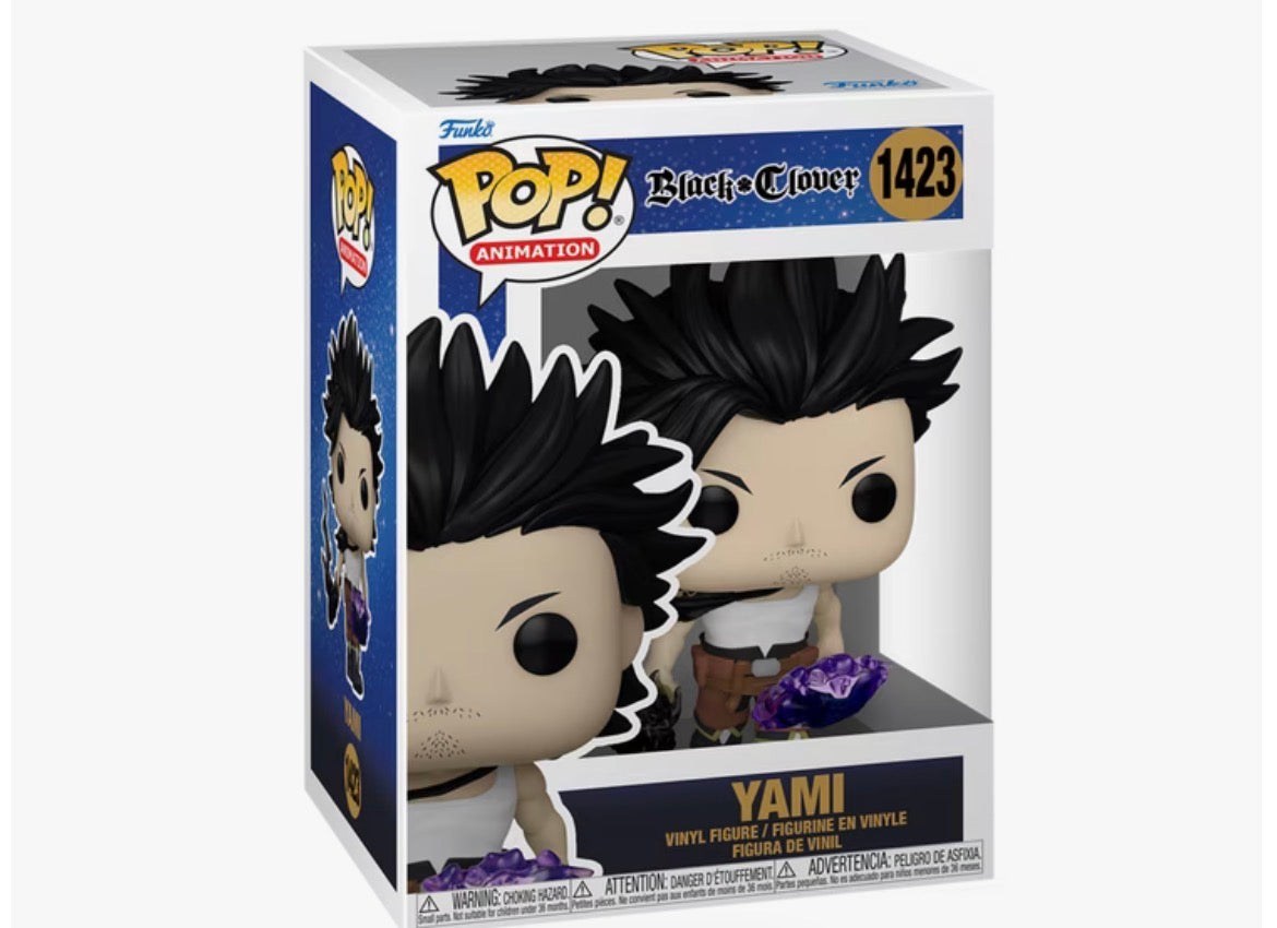 Funko POP! Animation: Black Clover Yami 4.8-in Vinyl Figure