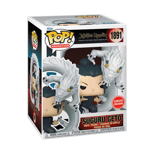 Funko POP! Premium: Jujutsu Kaisen Geto Suguru Geto and Cursed Spirit Dragon 6.1-in Vinyl Figure