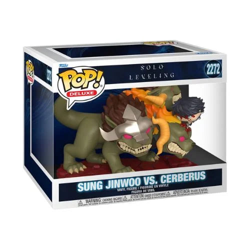 Funko POP! Deluxe: Solo Leveling – Jinwoo Vs Cerberus 2272