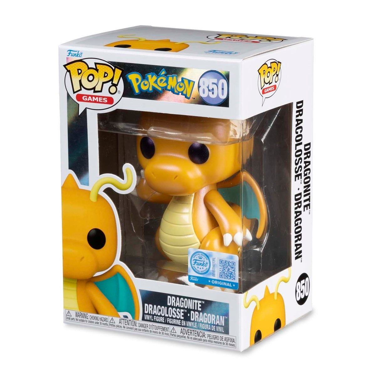 Dragonite Pearlescent Funko Pop! Vinyl Figure by Funko