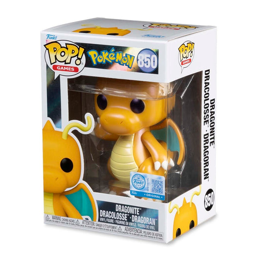 Dragonite Pearlescent Funko Pop! Vinyl Figure by Funko