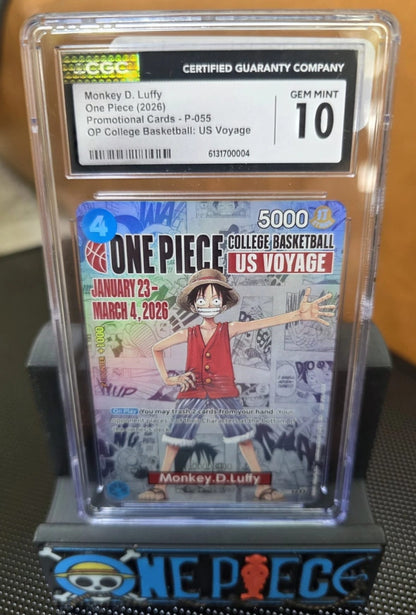 Onepiece Monkey D.LuffyP-055 CGC10