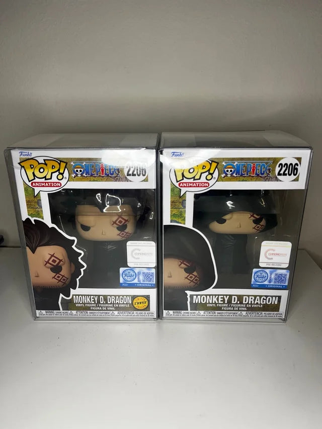 Funko Pop! One Piece Monkey D. Dragon 2206 chase + regular