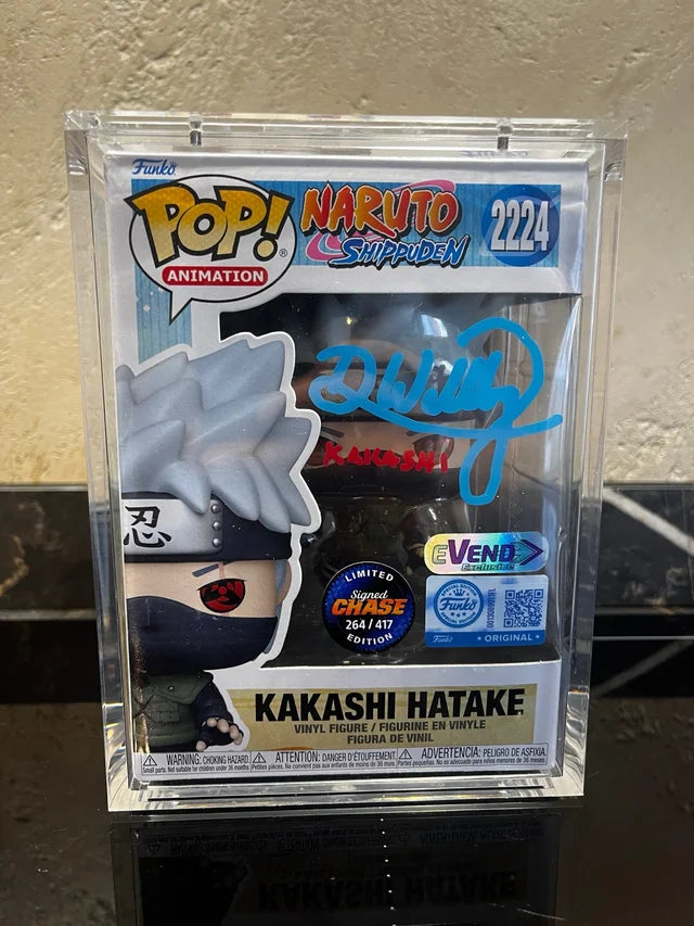 Funko POP! Animation Naruto Shippuden - Kakashi Hatake #2224 - eVend Exclusive Firmato