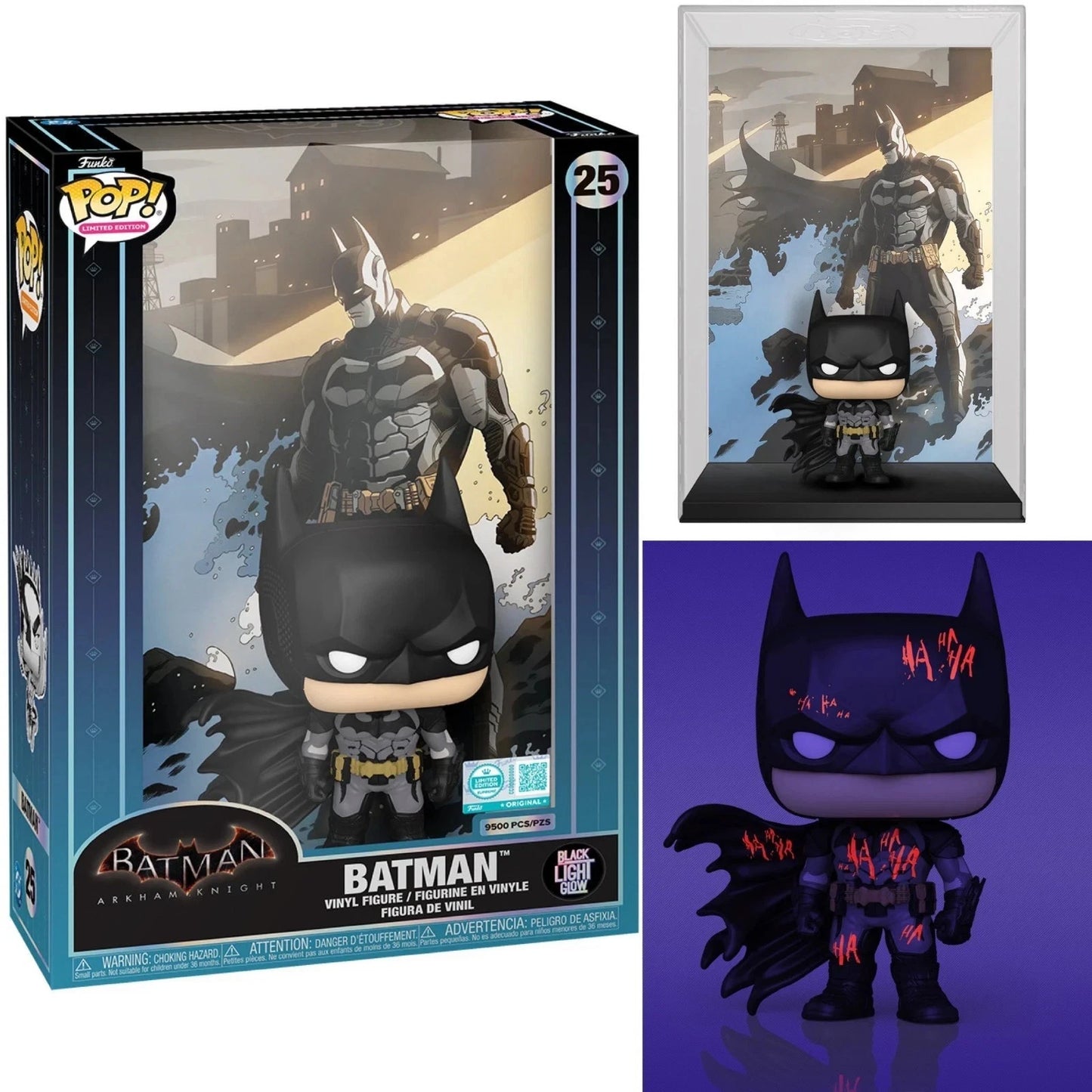 FUNKO POP Comic Covers: DC Comics - 25 Batman Arkham 9500 Preordine
