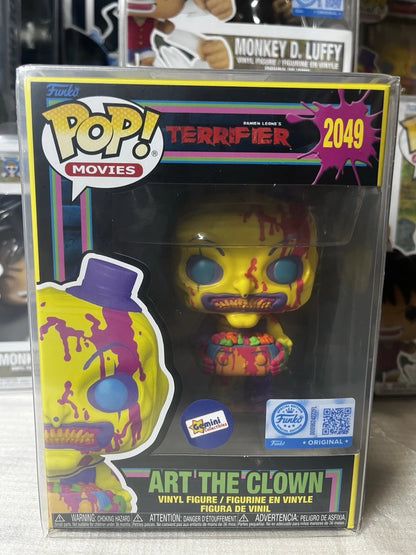 Funko Pop! Movies: Terrifier - Art The Clown with Head (Blacklight)