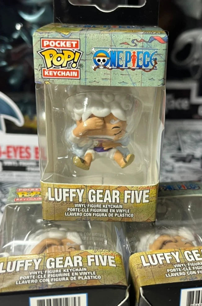 FUNKO POP Keychain: One Piece - Luffy Gear Five