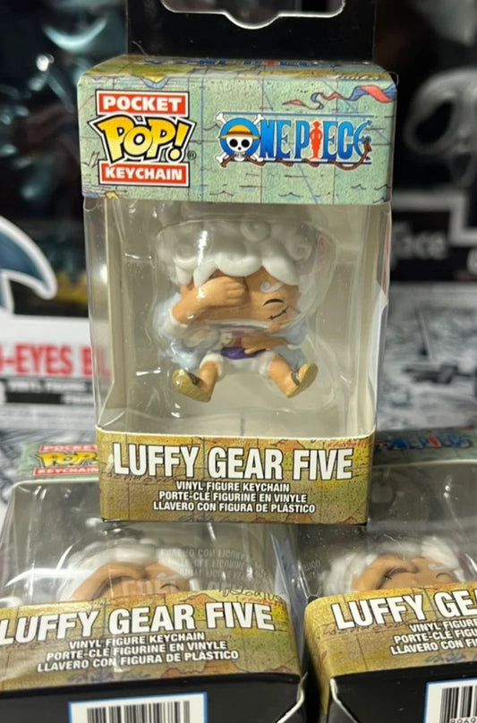 FUNKO POP Keychain: One Piece - Luffy Gear Five