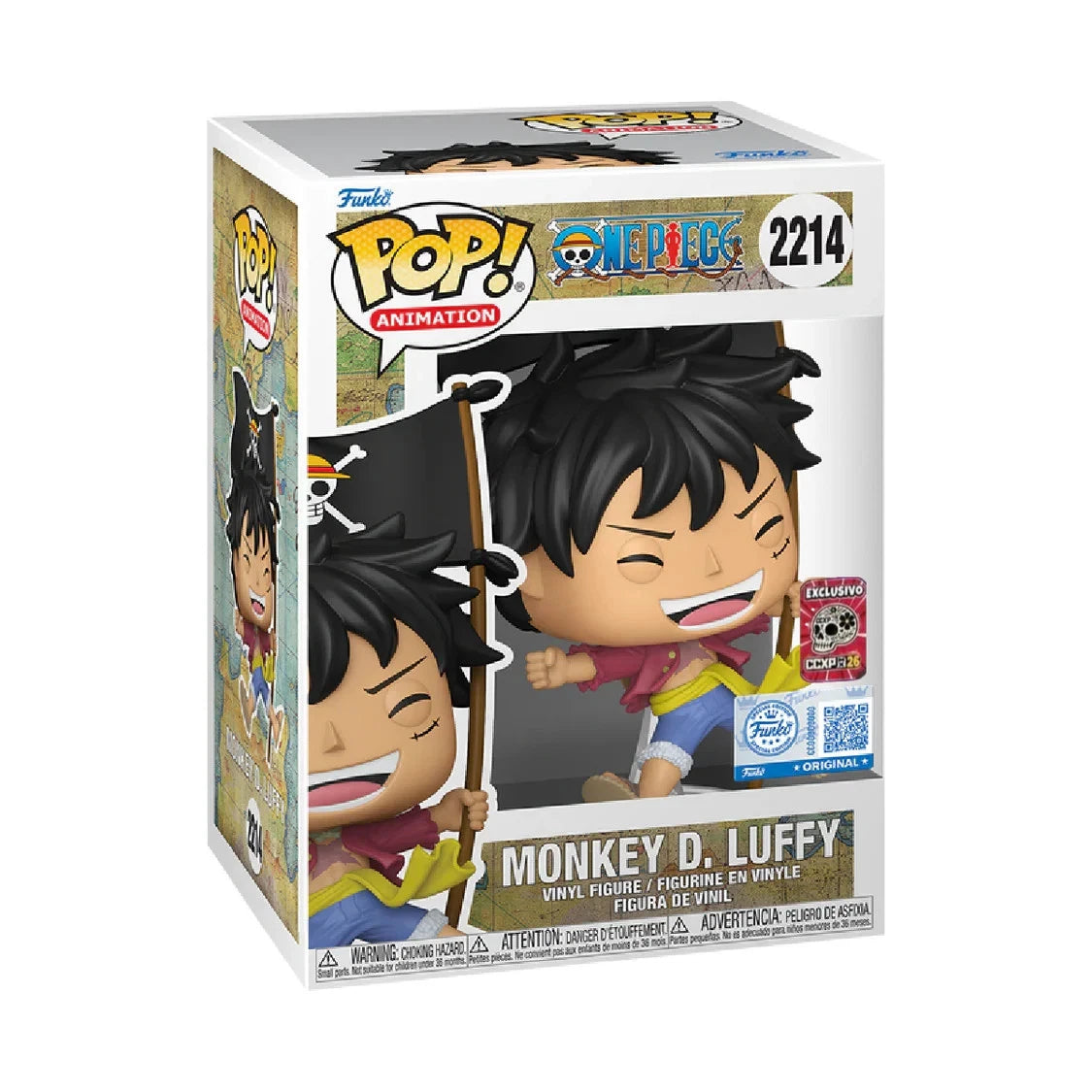One Piece - Monkey D. Luffy with Flag (2026 CCXP Mexico Exclusive)