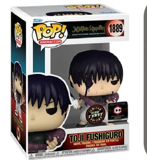Funko Pop! : Jujutsu Kaisen - Toji Fushiguro (Chase) (Glow) - Chalice Chase