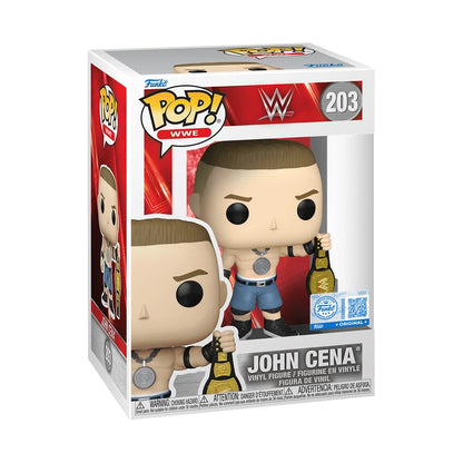 John Cena with Spinner Championship Belt Exclusiva Walmart!