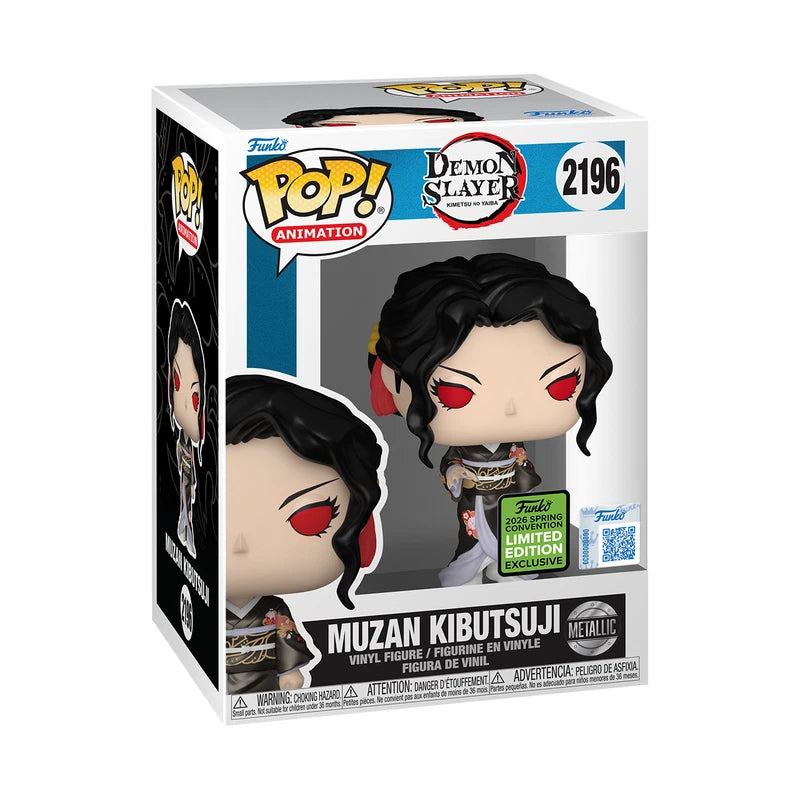 Pop! Muzan Kibutsuji (Metallic) ECC