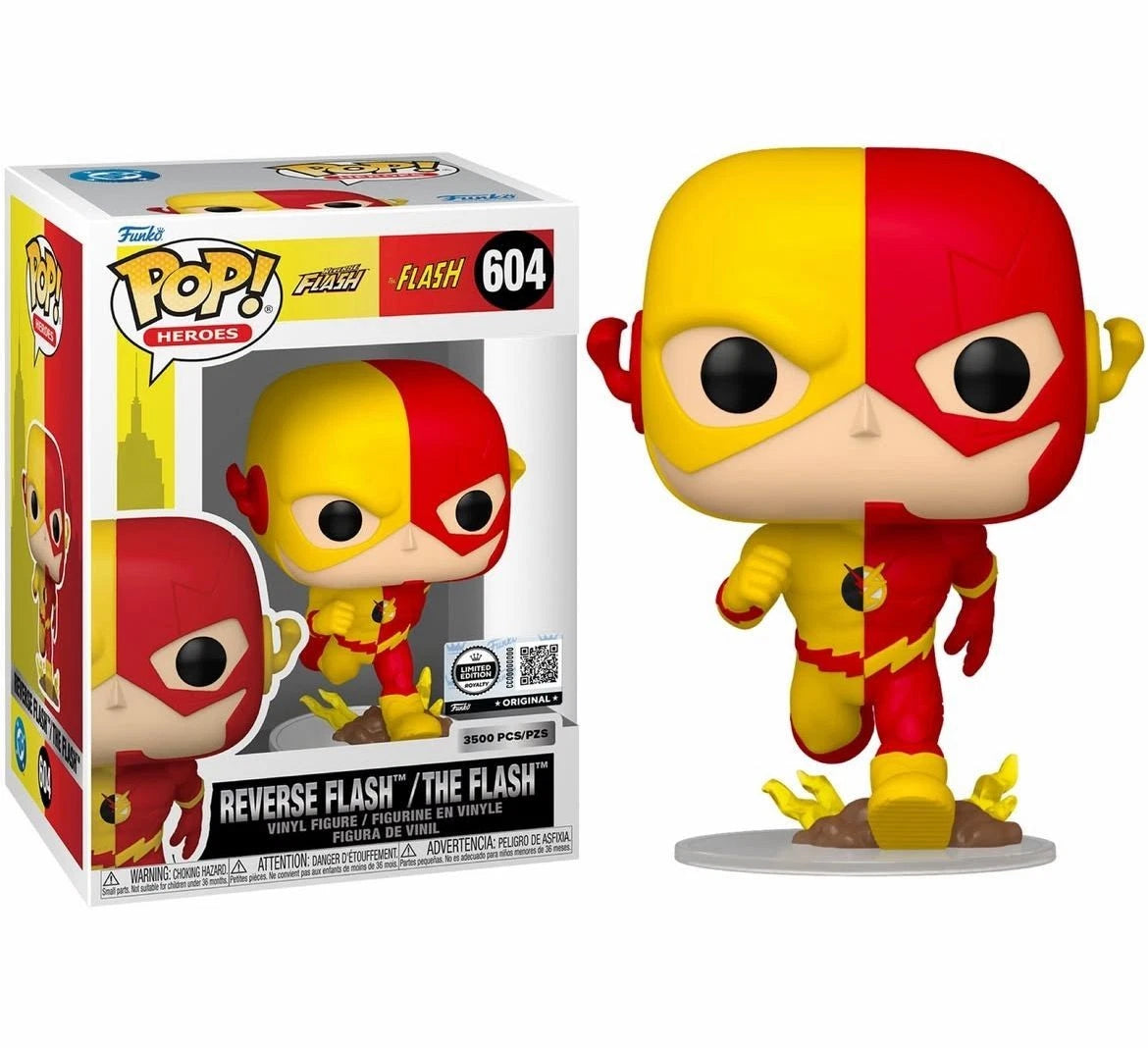 Funko Pop! Royalty Reverse Flash/The Flash 604 Limited Edition 3500 Pcs