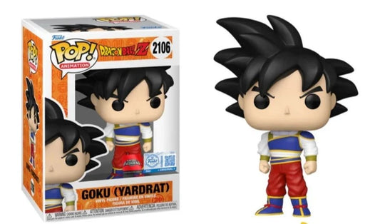 Funko Pop #2106 Super Saiyan Goku Yardrat Pasadena Sticker