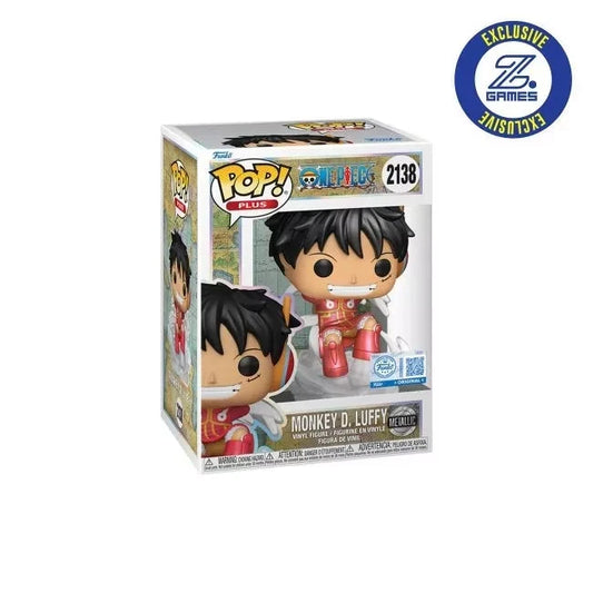 Funko Pop Monkey d Luffy Zgames Metallic
