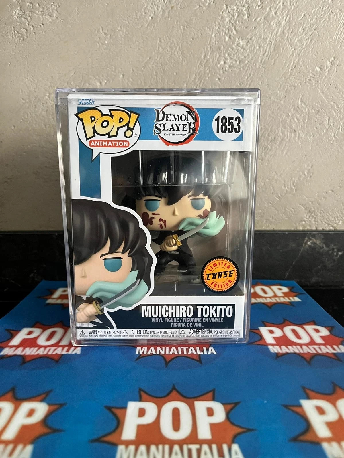 Funko POP! Demon Slayer - Muichiro Tokito (Attack) Chase #1853 NEW 2025