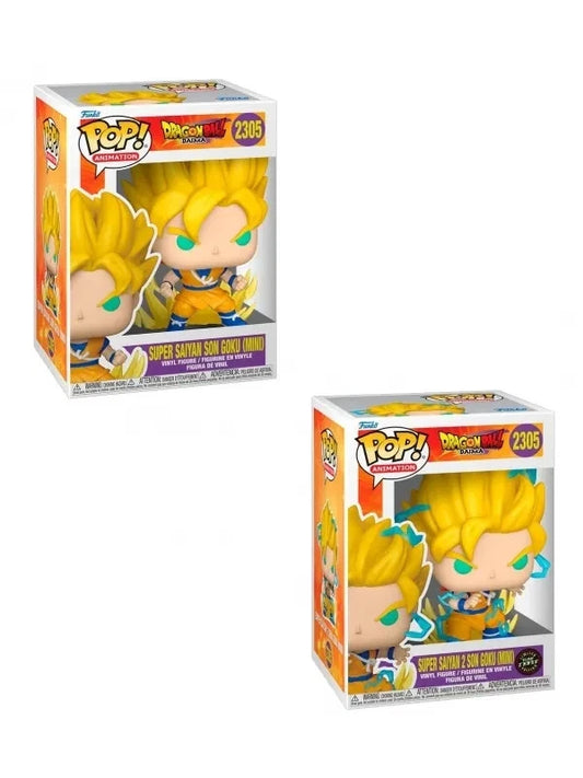 FUNKO POP Animation: Dragon Ball Daima - 2305 Super Saiyan Goku With Chase + regular