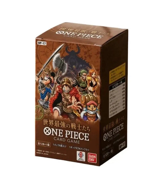 PREORDER - One Piece CG - OP17 - World’s Strongest Warrior - Booster Box (JAP)