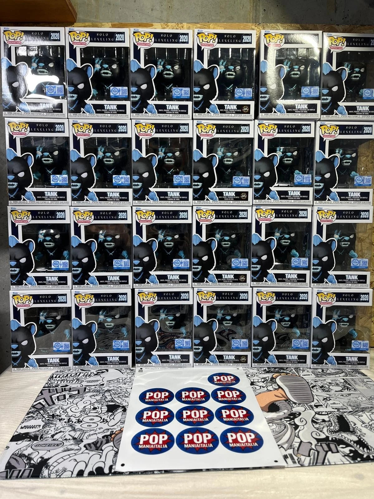 Funko Pop! Solo leveling Tank Chase + Regular