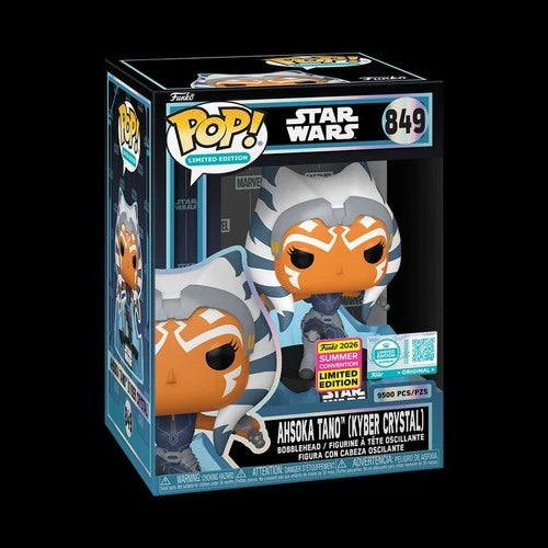 Funko Pop! Star Wars: Ahsoka Tano (Kyber Crystal) SDCC stiker shared 9500 copie