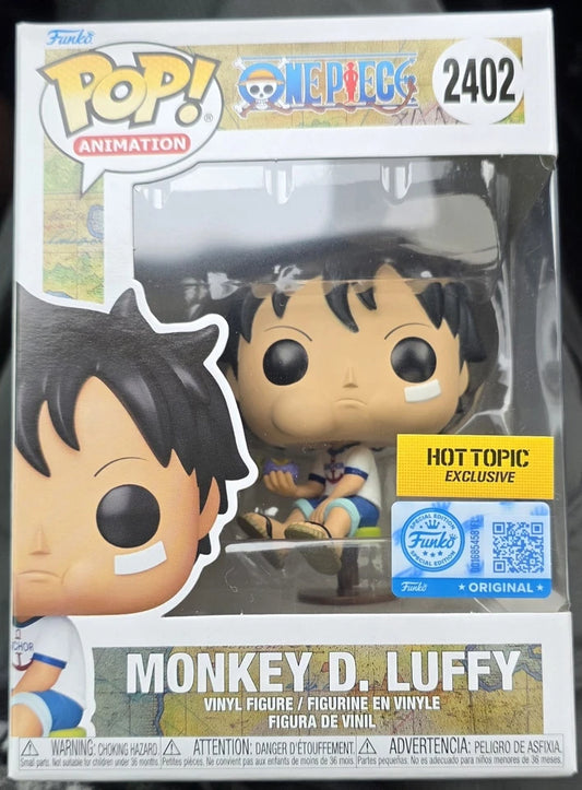 FUNKO POP Animation: One Piece - 2402 Monkey D. Luffy (Devil Fruit) (Exclusive) Preorder